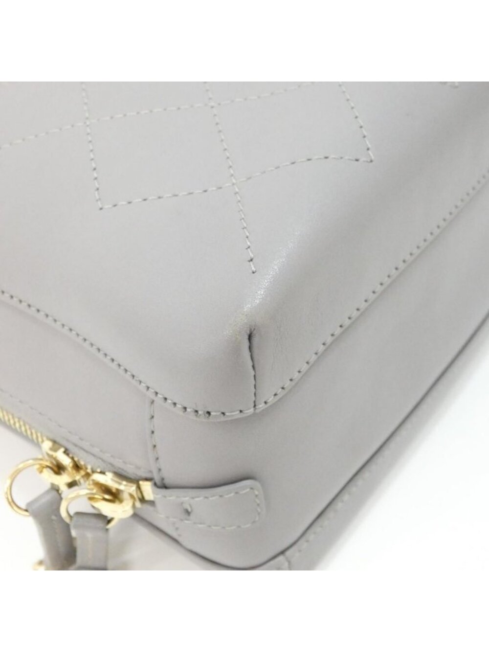 Chanel Bag Handbag Gray - Picture 3 of 10